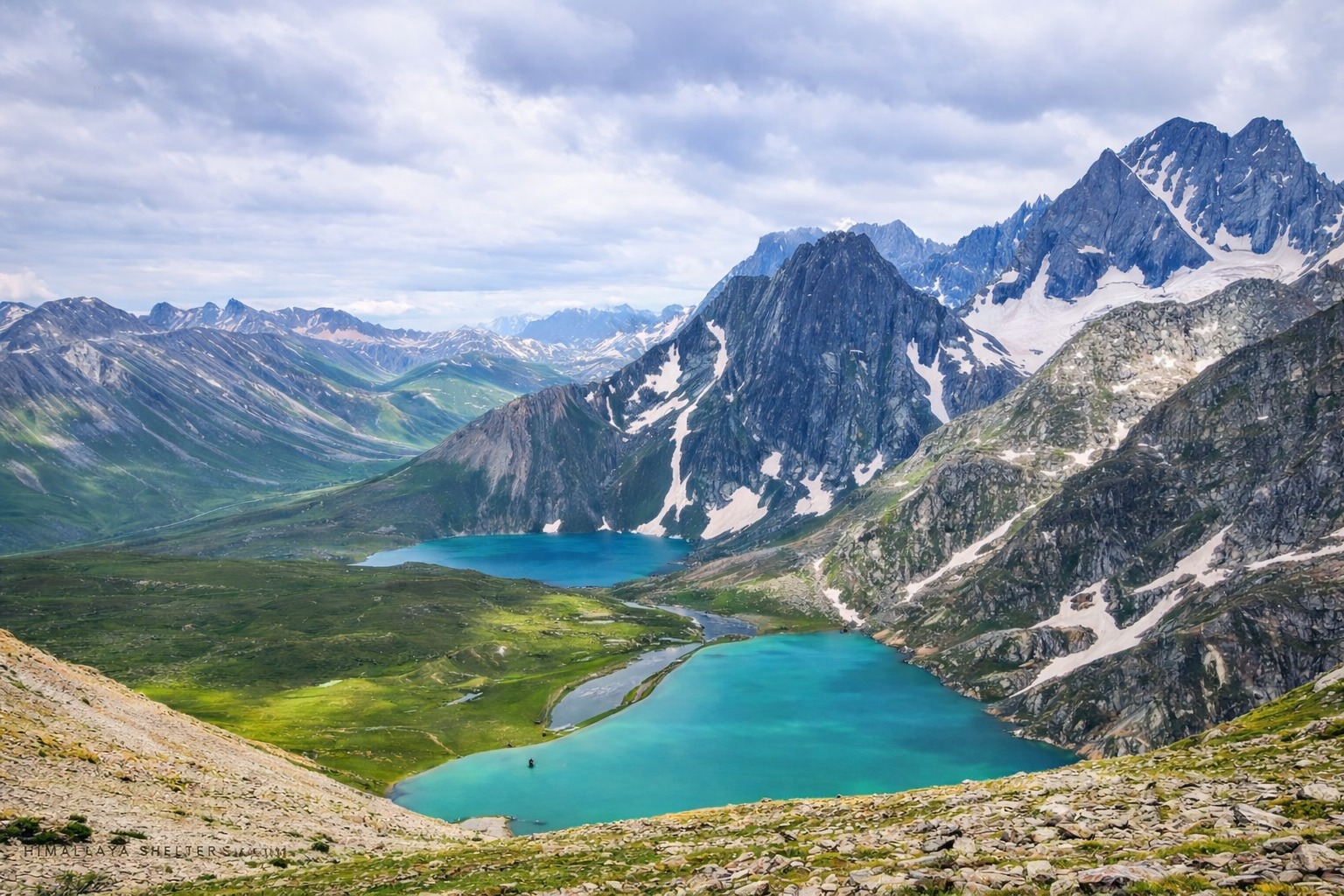 Kashmir Great Lakes Trek alpine lake